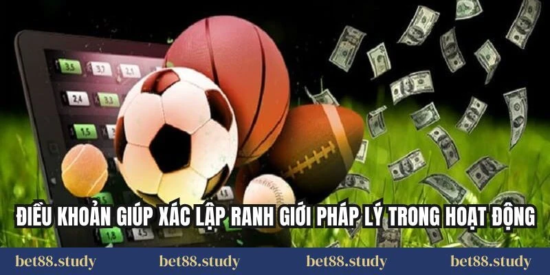 Điều khoản giúp xác lập ranh giới pháp lý trong hoạt động